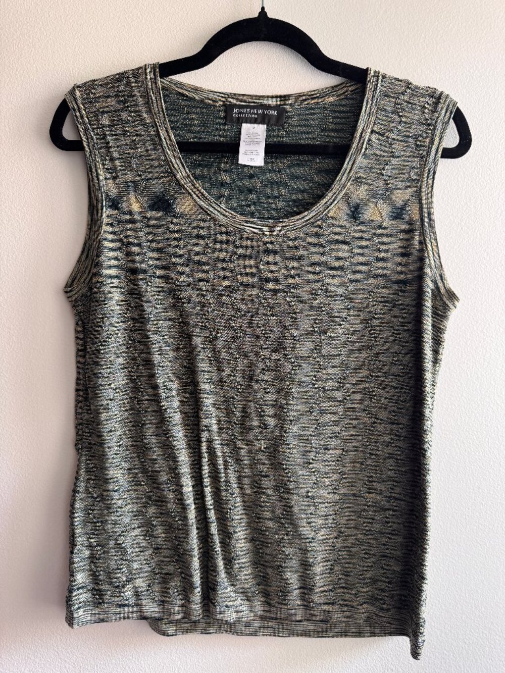 Jones New York Textured Sweater Vest / Tank Top